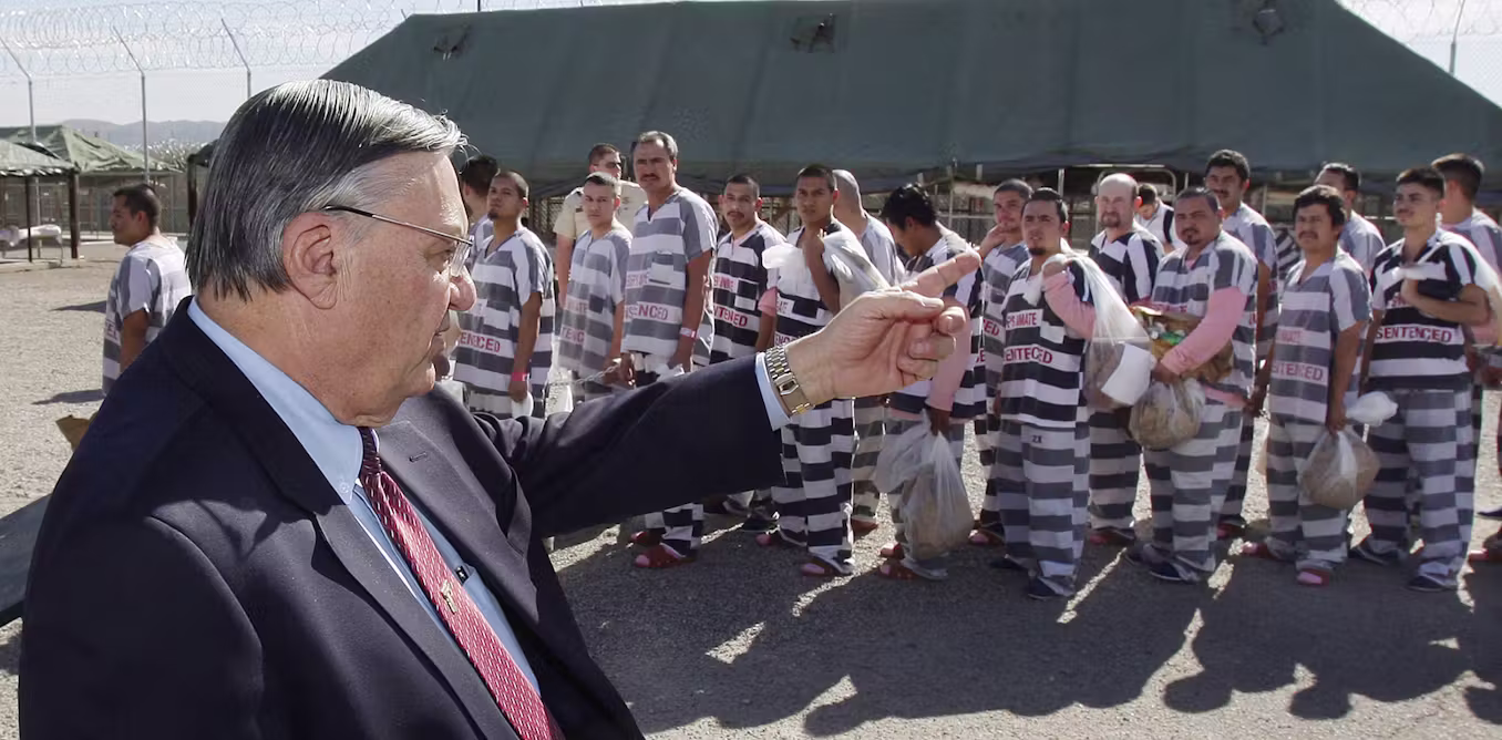 ICE’s heavy‑handed immigration enforcement was tried once before – by Arizona’s notorious sheriff Joe Arpaio in the early 2000s