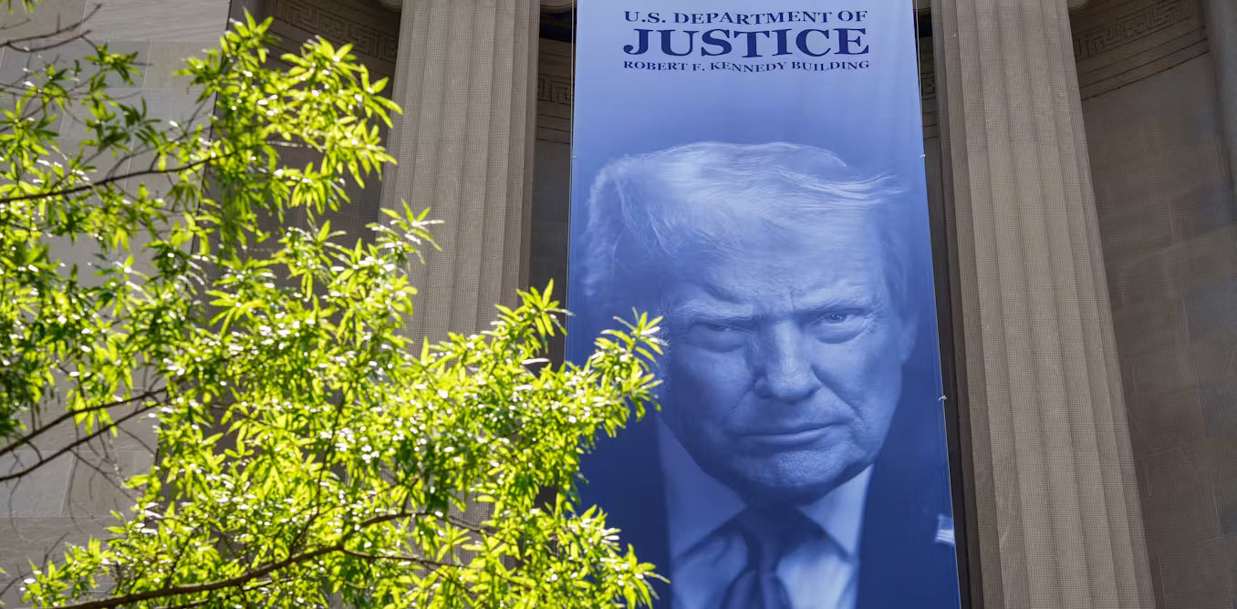 When a president settles his own lawsuit to create a fund for allies, fundamental questions about justice arise