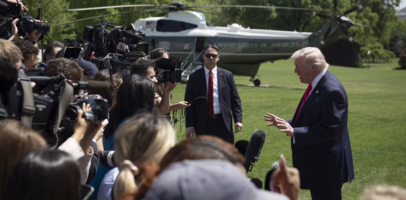 Trump’s Cabinet dramatically changed American foreign policy while the president made noise – a scholar of presidential rhetoric explains