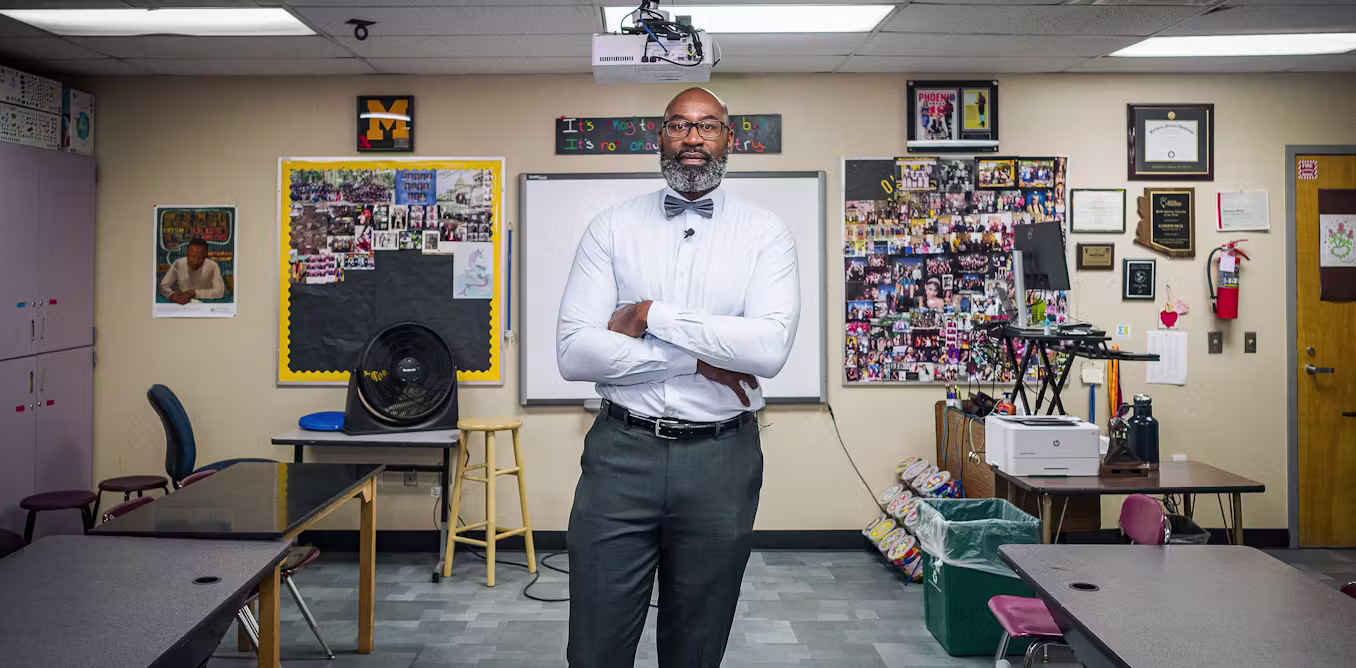 Black teachers improve outcomes for all students, but the profession remains largely white