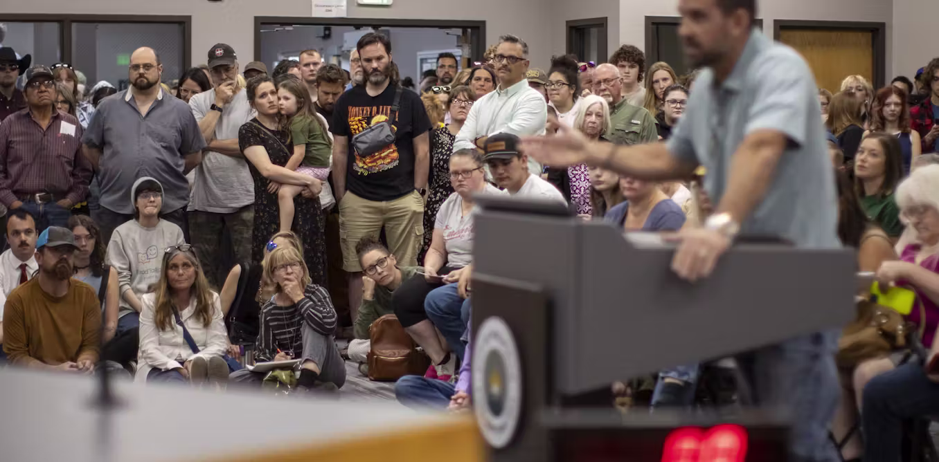 How local communities are challenging Big Tech data centers’ noise, pollution and rising electricity bills