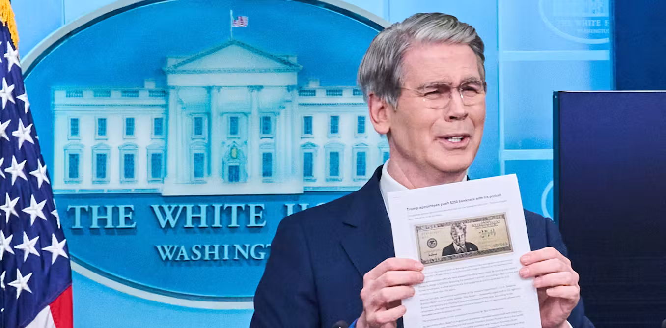 Featuring Trump on US coins and bills would put America in rare company
